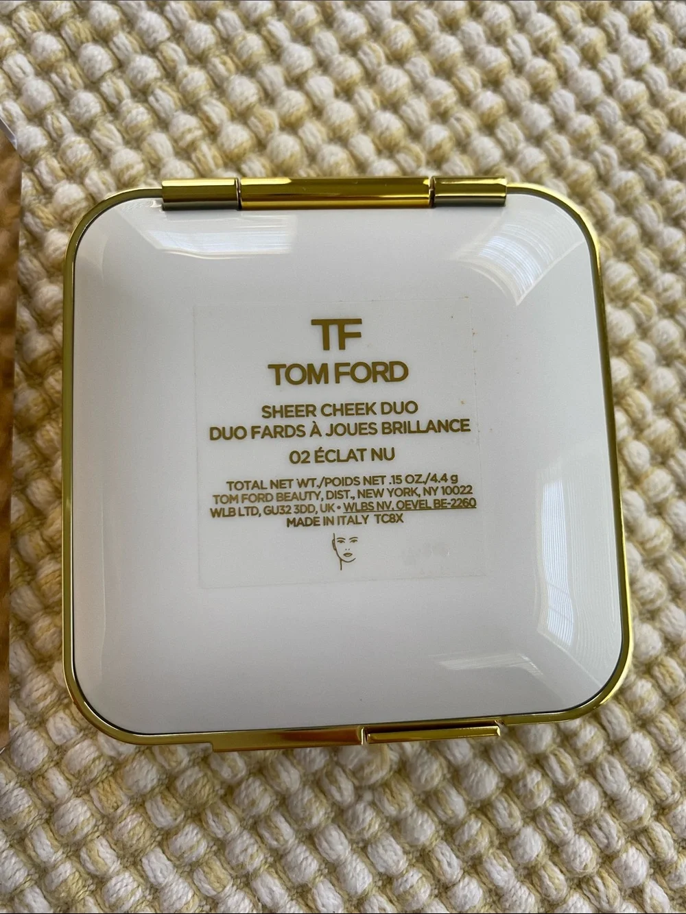 Tom Ford Soleil Sheer Cheek Duo — Pink & Bronze, 02 Eclat Nu